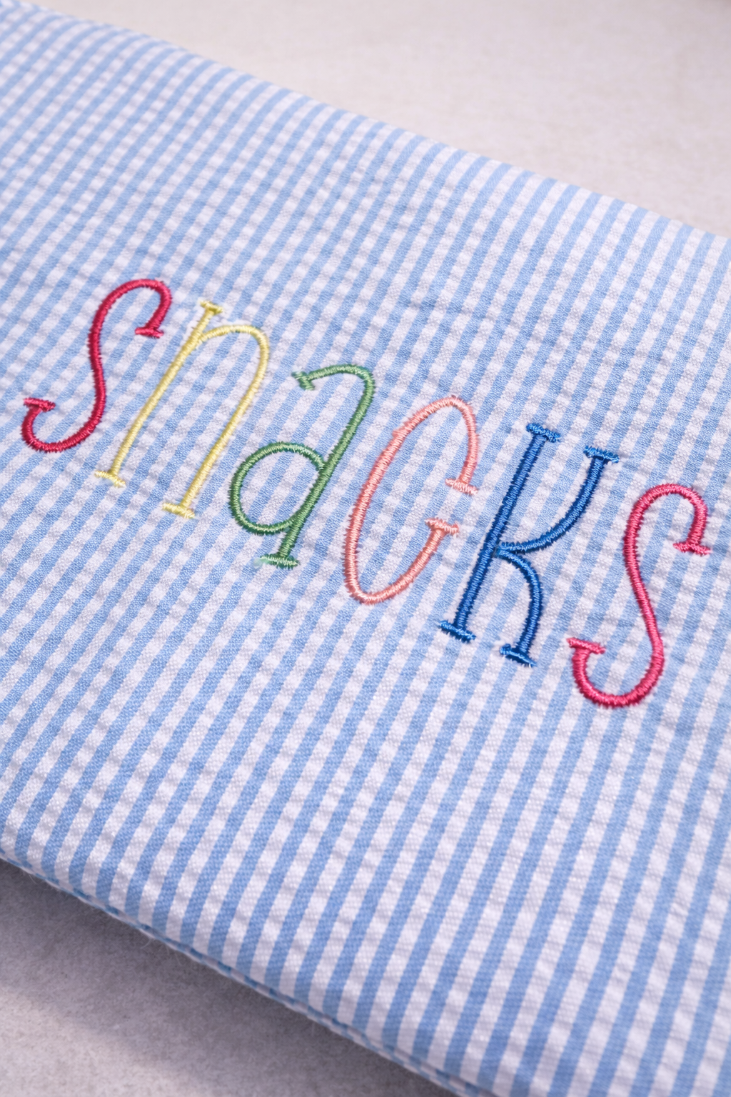 Personalized Everything Bag - Custom Name Embroidery