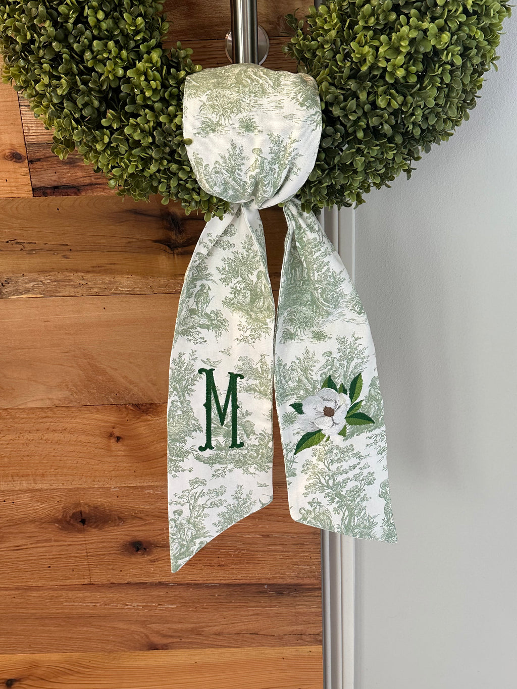 Personalized Magnolia Sash