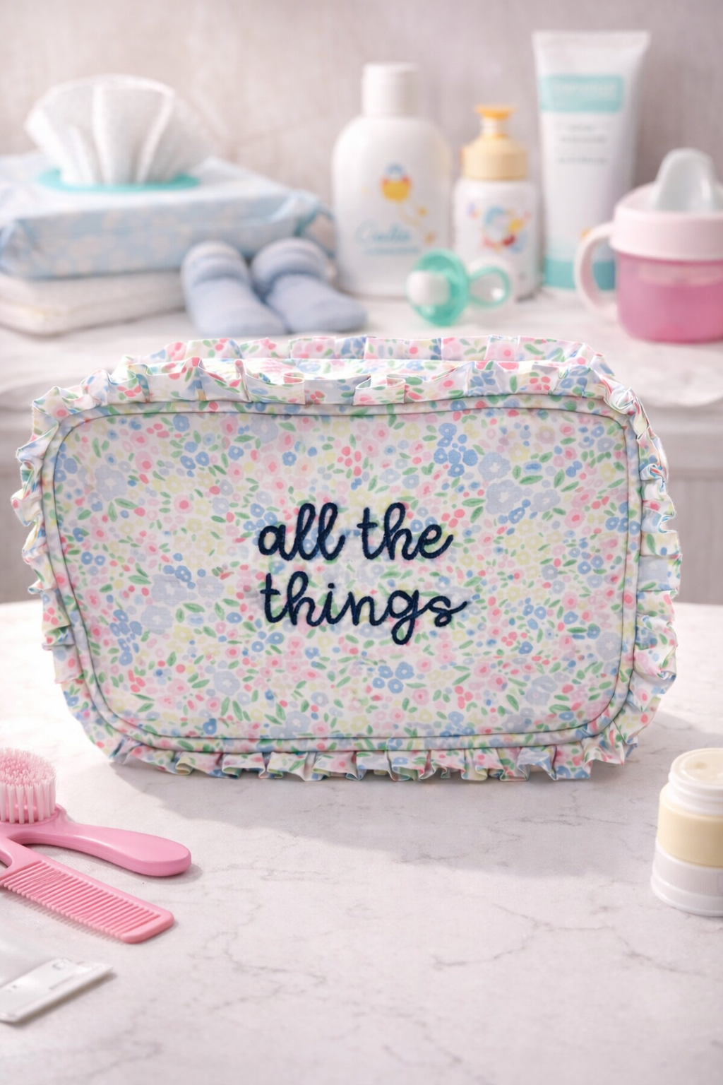 Personalized Nylon Everything Bag - Custom Name Embroidery