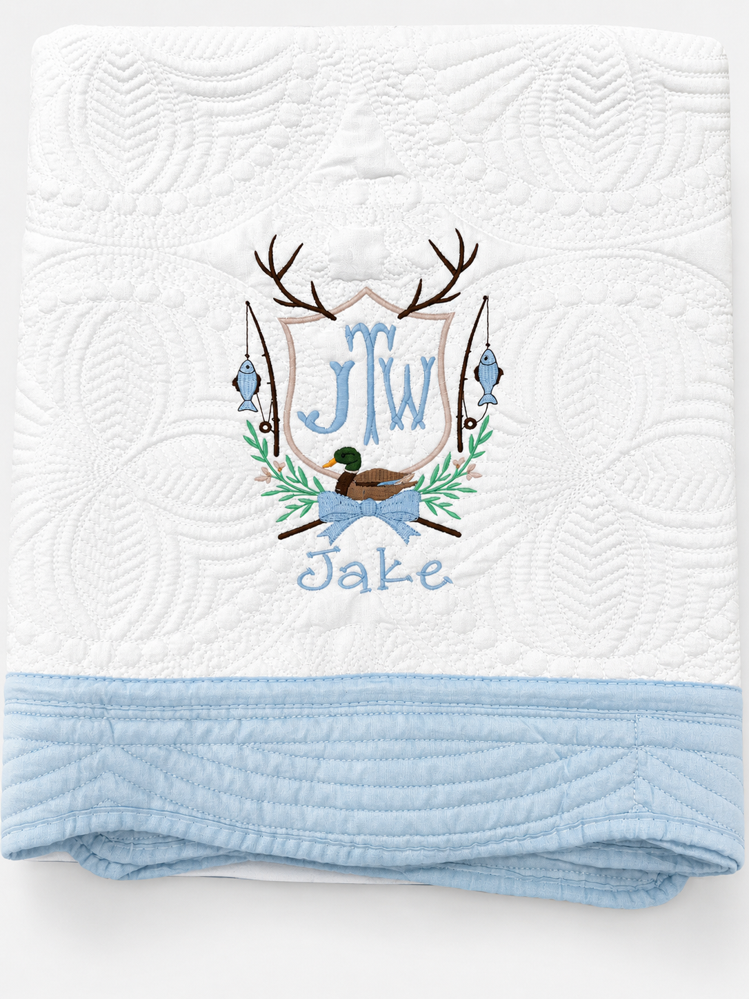 Boys Personalized Heirloom Quilt