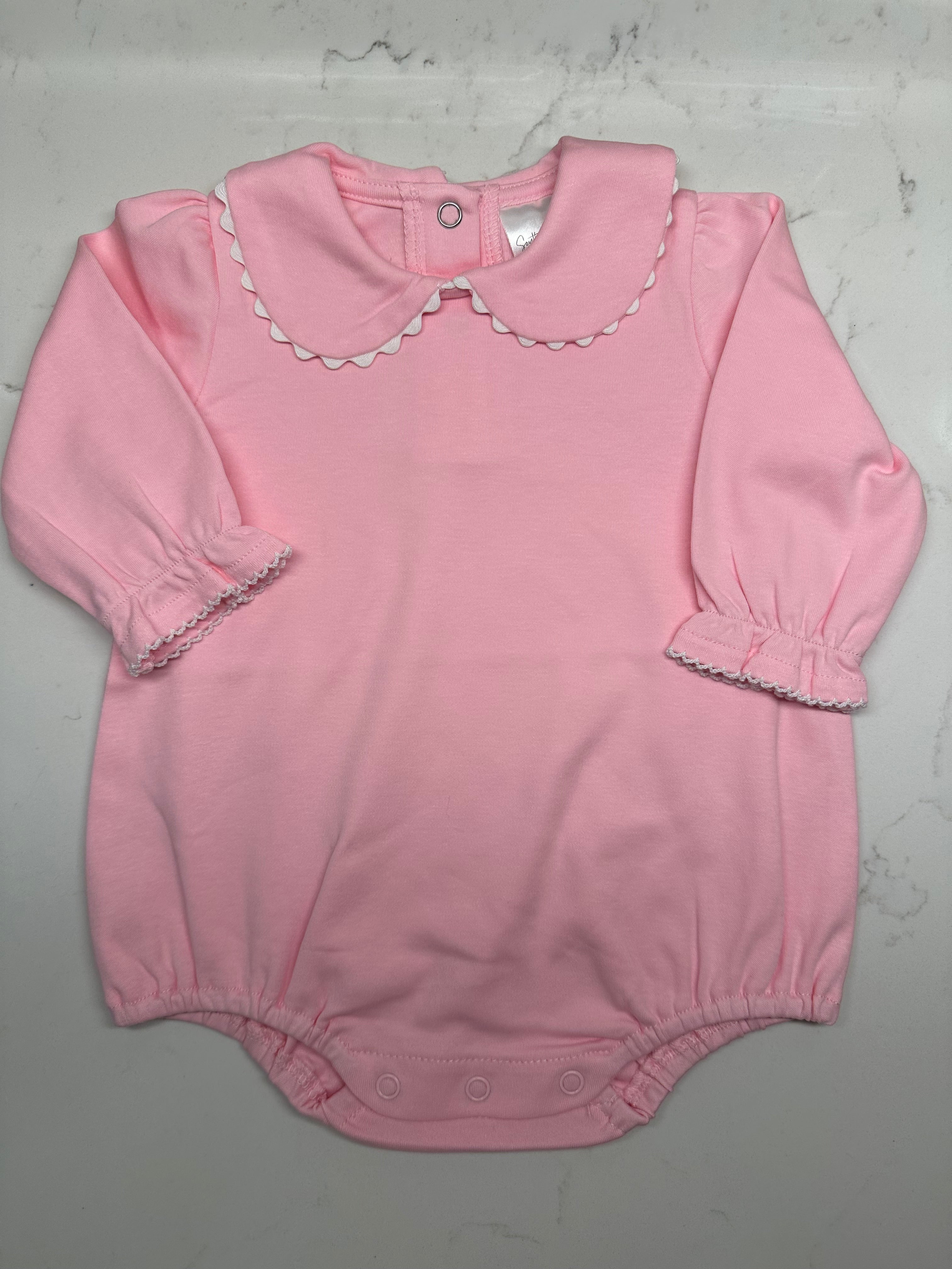 Long Sleeve Bubble with Piping Collar