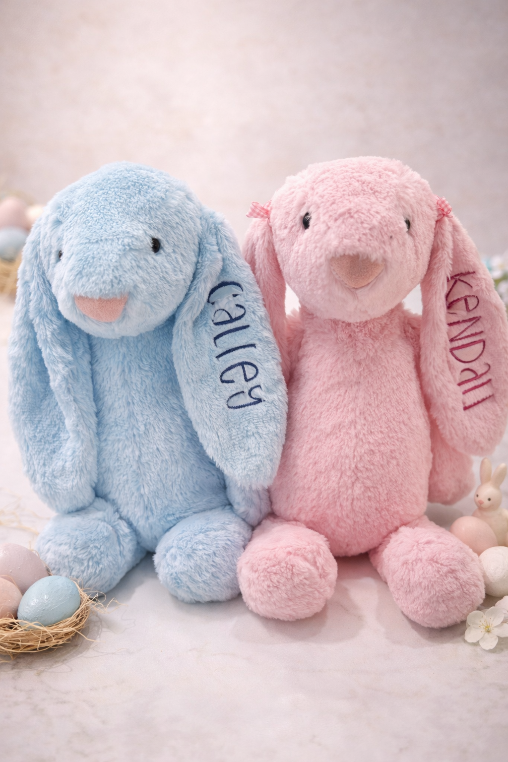 Personalized Plush Bunny