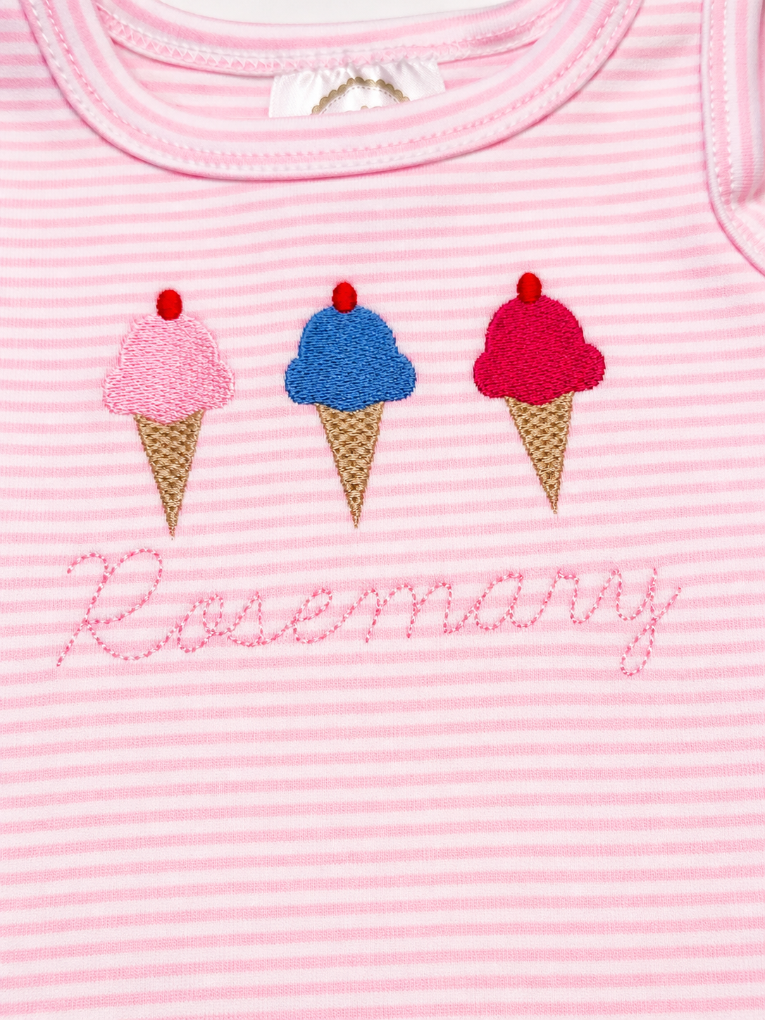 Girls Personalized Bubble Romper