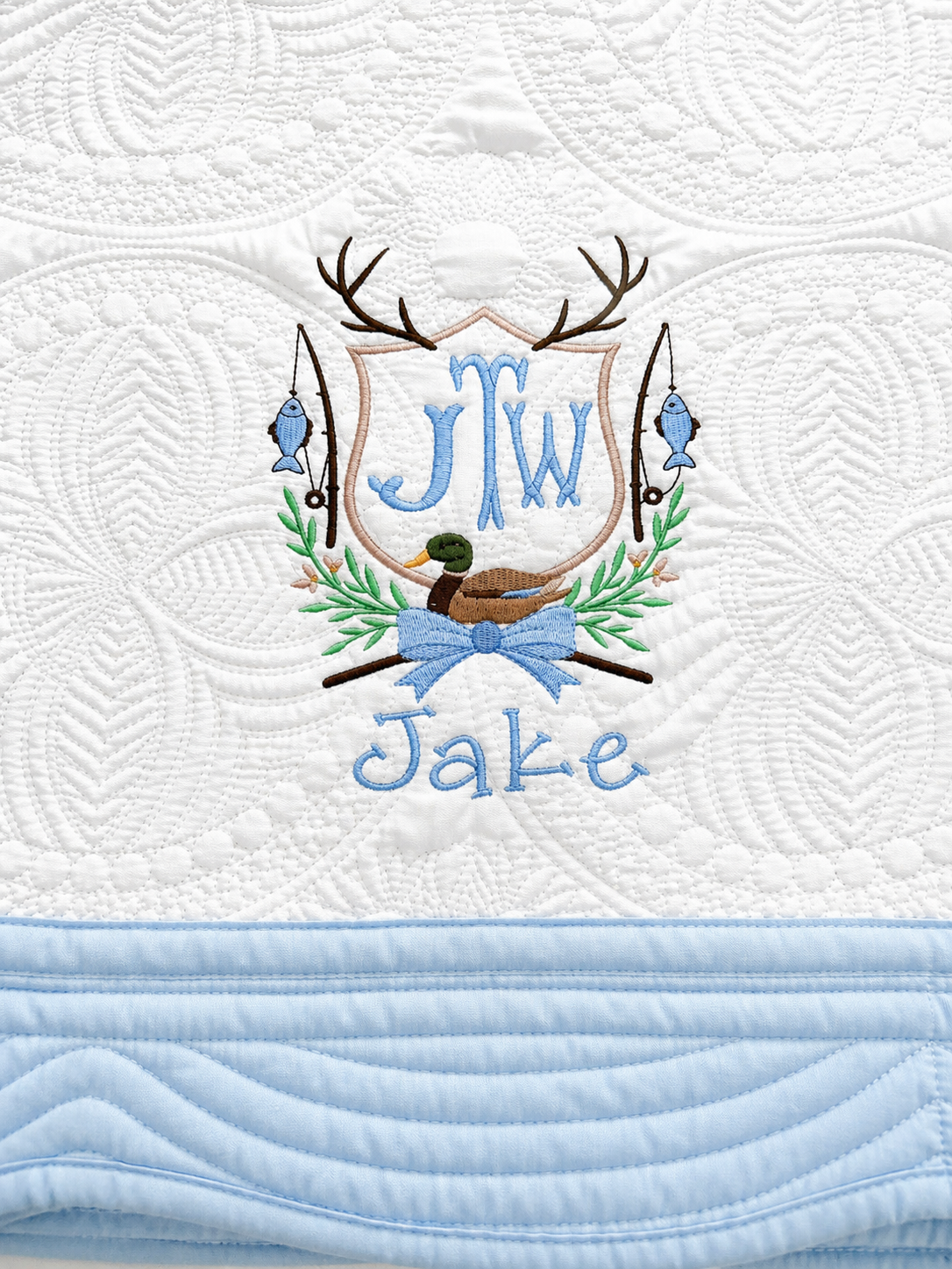 Boys Personalized Heirloom Quilt