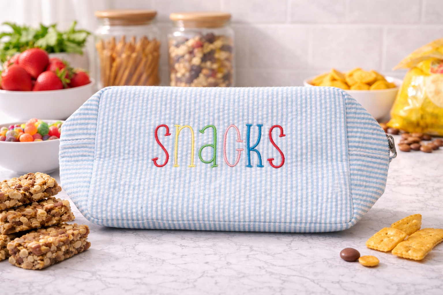Personalized Everything Bag - Custom Name Embroidery