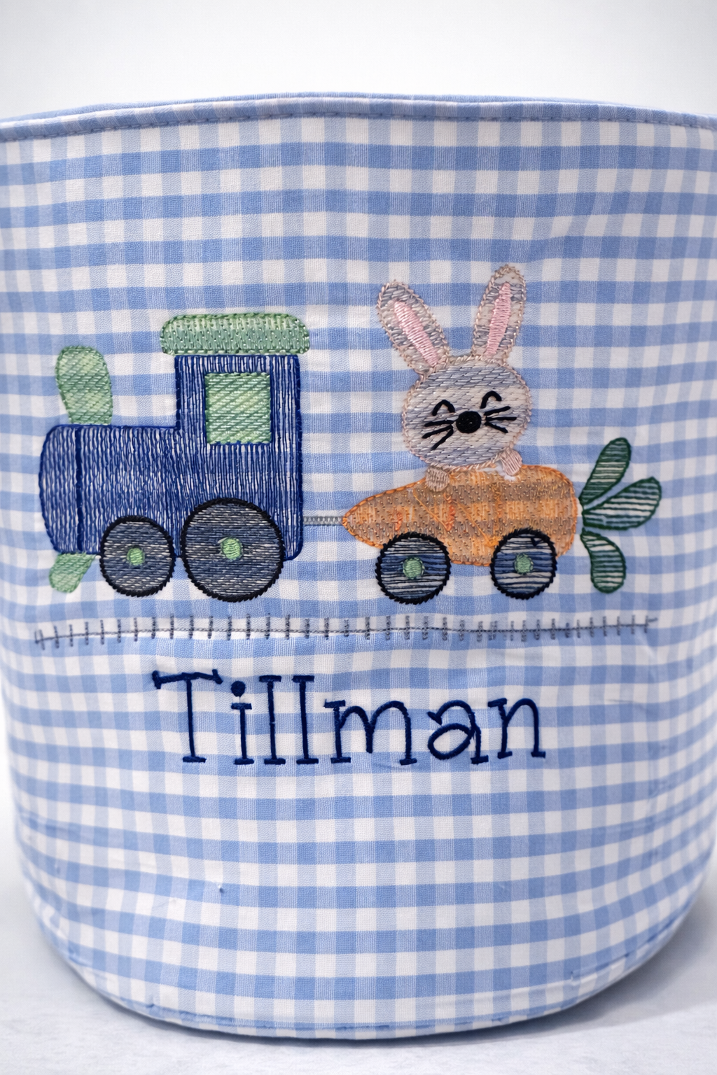 Personalized Easter Bucket Bag