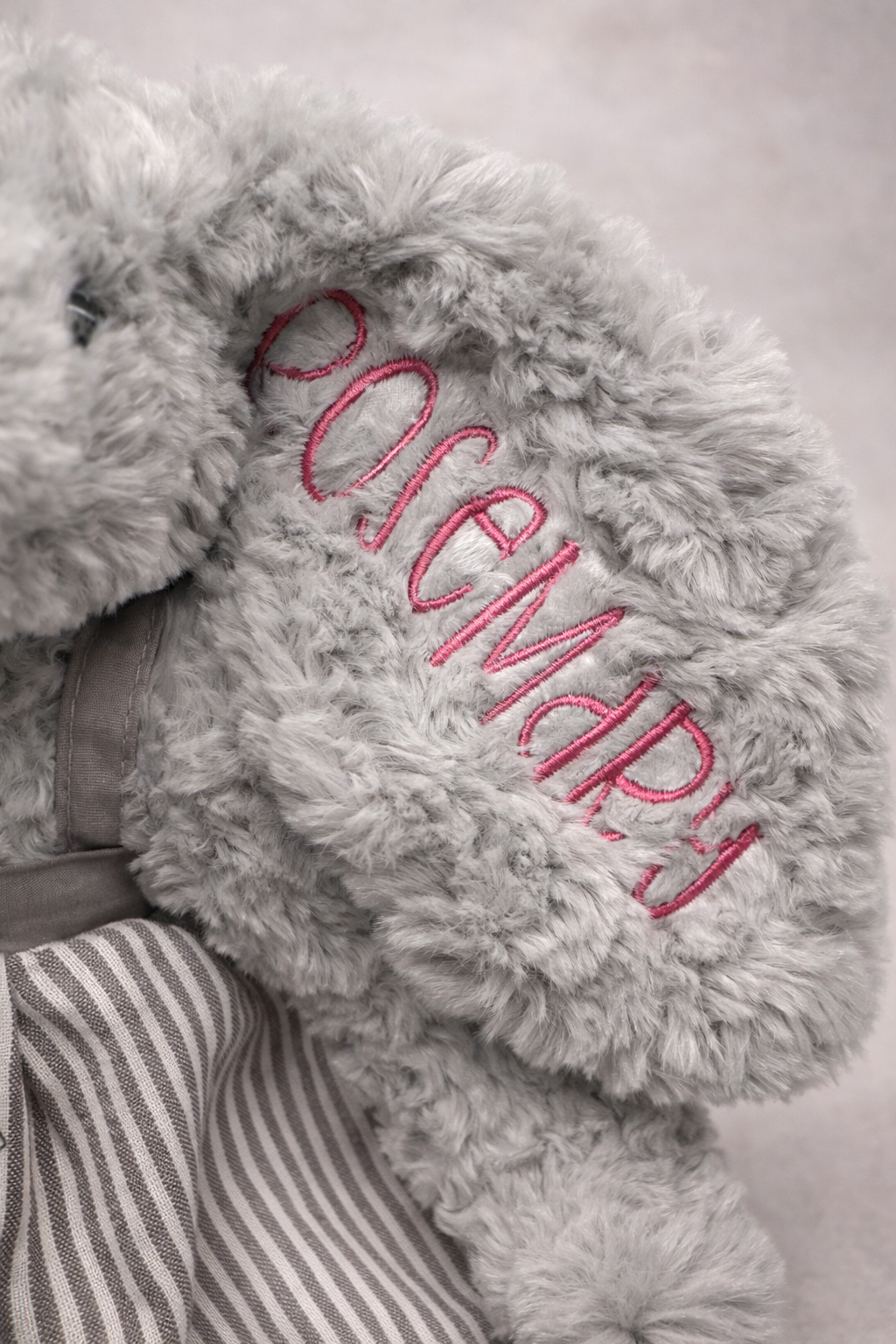 Personalized Plush Bunny with Dress