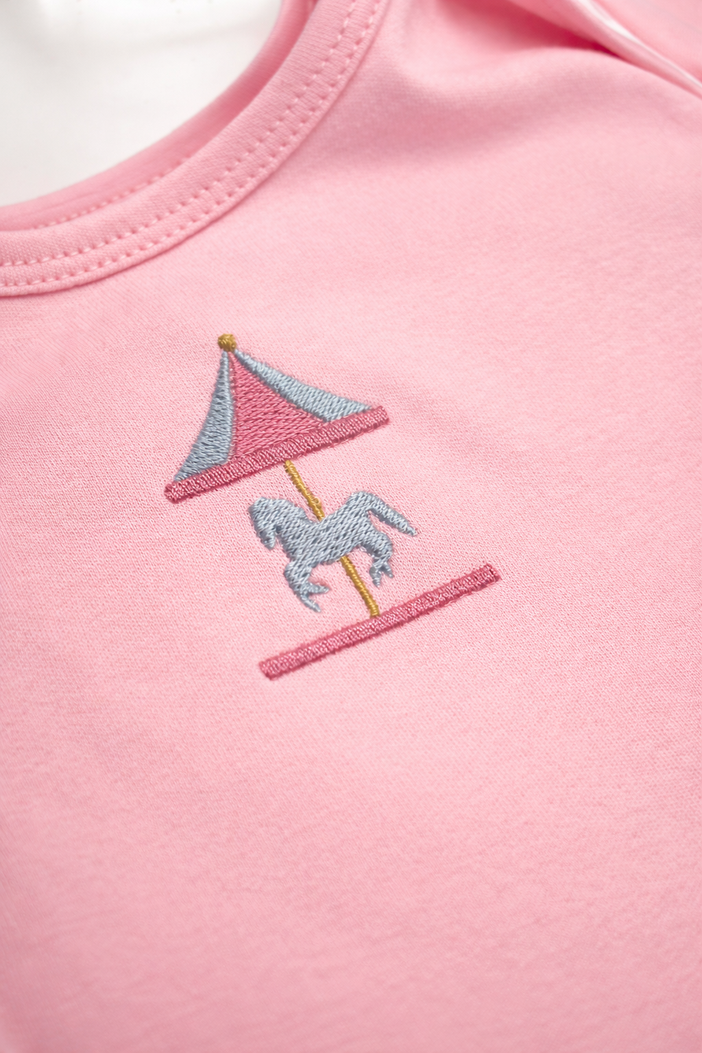 Girls Long Sleeve Ruffle Gown