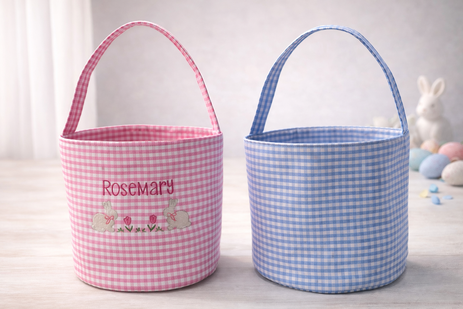 Personalized Easter Bucket Bag