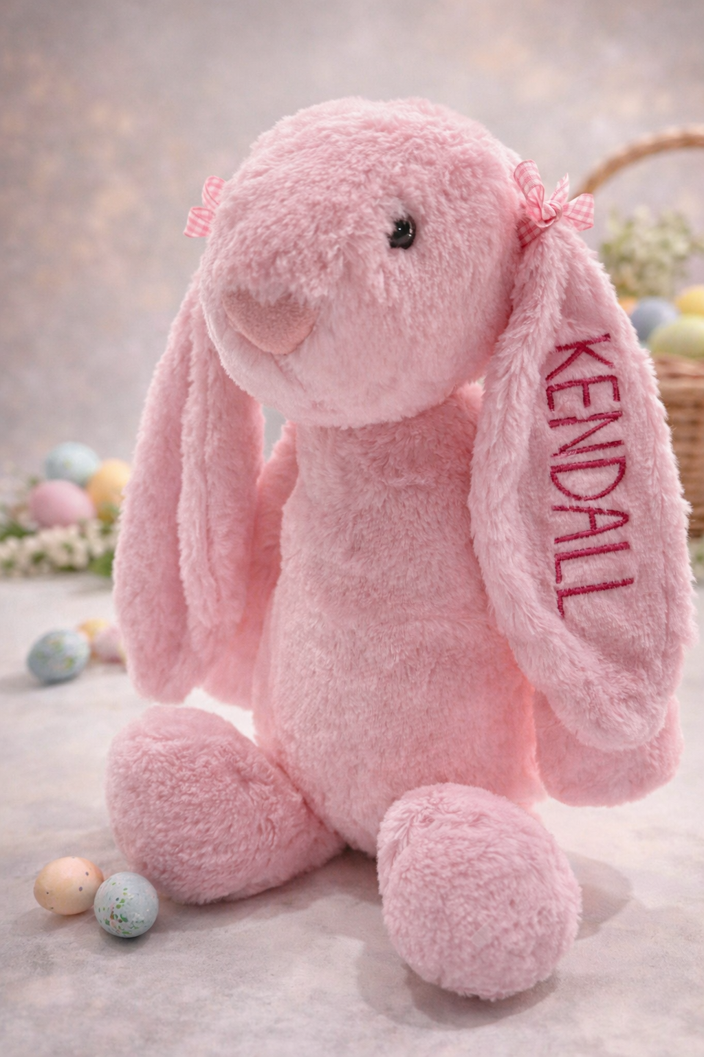 Personalized Plush Bunny